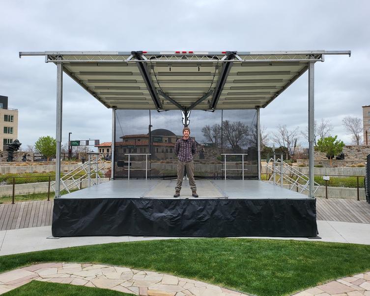 Stageline SL50 mobile stage